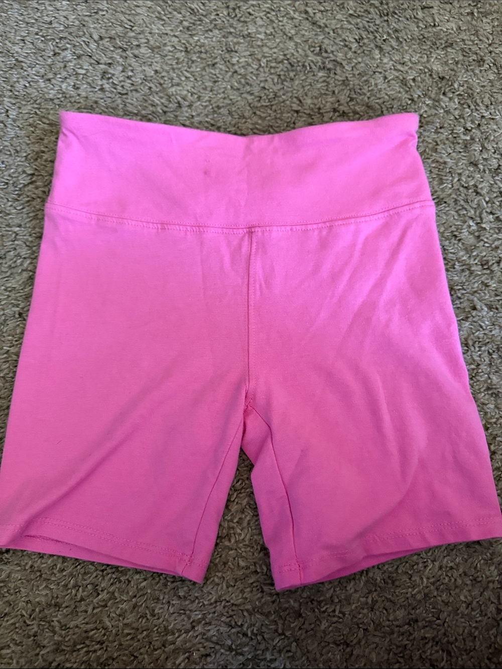 SO Neon Pink Girls' Bike Shorts